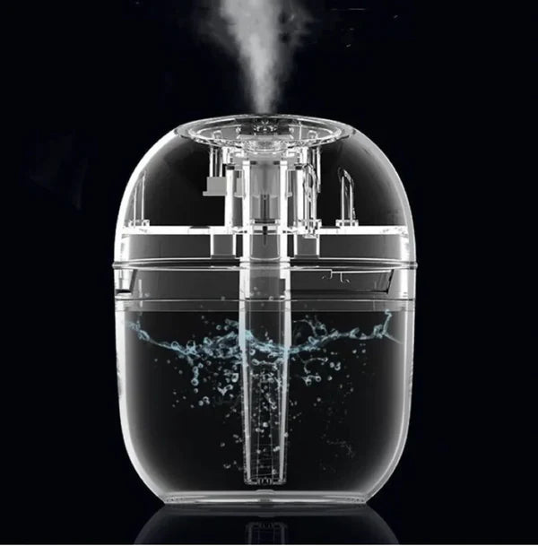 Mini Umidificador de Ar, Difusor e Aromatizador de Ambientes