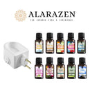 Kit Aromatizador Elétrico + 10 Óleos Essencias