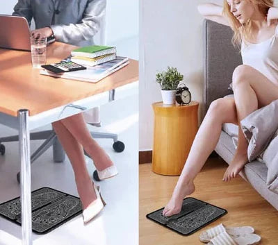 Massageador Elétrico para os Pés - Alivio das Dores e Inchaços