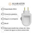 Kit Aromatizador Elétrico + 10 Óleos Essencias