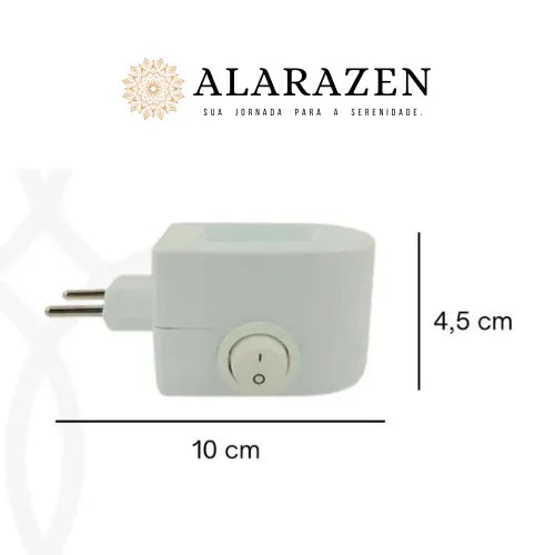 Kit Aromatizador Elétrico + 10 Óleos Essencias