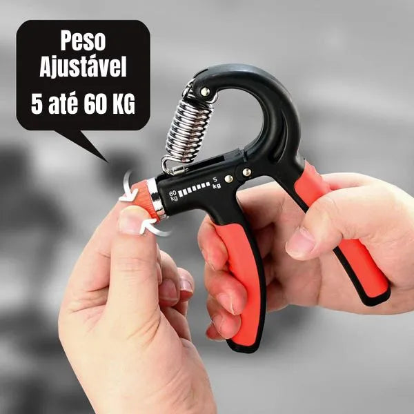 Hand Grip - Fortalecedor de Braços Resistente e Ajustável 10 a 60kg