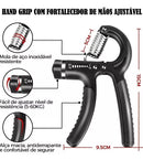 Hand Grip - Fortalecedor de Braços Resistente e Ajustável 10 a 60kg