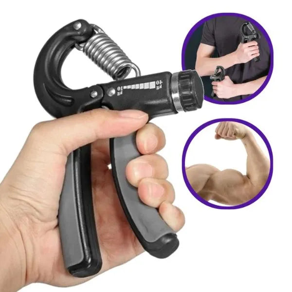 Hand Grip - Fortalecedor de Braços Resistente e Ajustável 10 a 60kg