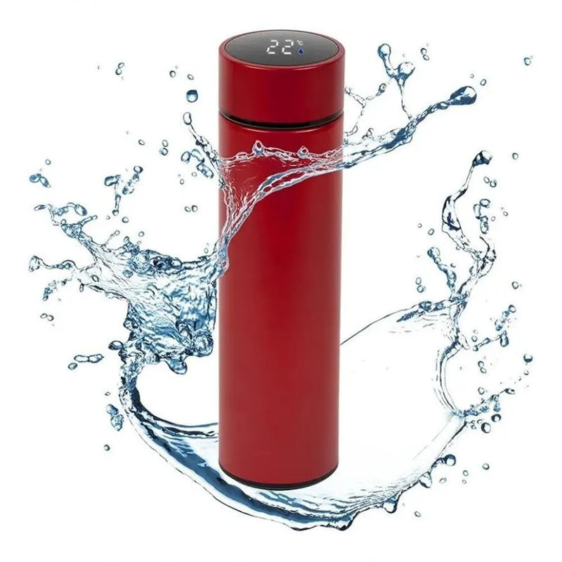 Garrafa Térmica Inox com Termômetro Digital  500ml