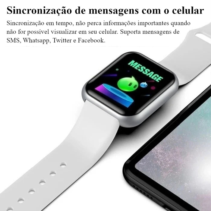 Smartwatch D20 Pro - Relógio Inteligente