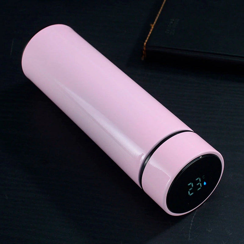 Garrafa Térmica Inox com Termômetro Digital  500ml