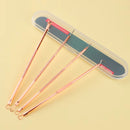 Kit 4 Extrator Cureta Tira Acne Cravos e Espinhas